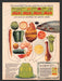 1965 Jell-O Salad Gelatin Print Advertisement Ad