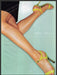 Jimmy Choo Shoes 1990s Print Advertisement Ad 1999 Legs Feet Sexy Fetch the Paper!