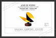 2002 Jose De Rivera Chicago Art Gallery Show Print Advertisement Ad
