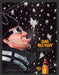 2001 Print Advertisement Kahlua Black Russian Alcohol Recipe Girl Snowflakes Ad.