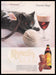 Kahlua Liqueur 1980s Print Advertisement Ad 1989 Gray Cat Goldfish Cream Fetch the Paper!