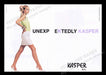Kasper 1990s Print Advertisement Ad (2 pages) 1998 Clothing Legs Fetch the Paper!