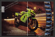 2005 Print Advertisement 2 Page Kawasaki Ninja ZX-6R Motorcycle Ad.