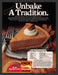 1985 Keebler & Knox No-Bake Pumpkin Pie Recipe Print Advertisement Ad