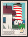 1987 Kent Cigarettes Modern Art Lighthouse Print Advertisement Ad