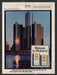 1982 Print Advertisement Kent III Cigarettes Detroit Cityscape Motown Ad.