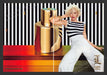 L.A.M.B. 2000s Print Advertisement Ad (2 pages) 2007 Gwen Stefani Fragrance Sexy Fetch the Paper!