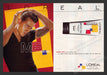 1999 L'Oreal Mega Gel James Dean Looking Model Print Advertisement (2 Pages)