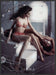 La Perla Lingerie 1990s Print Advertisement Ad 1999 Legs Model with Sexy Male Fetch the Paper!