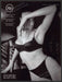 La Perla Lingerie 1990s Print Advertisement Ad 1999 Sculpture Bra & Panties Fetch the Paper!