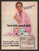1984 Lady Speed Stick Anti-Perspirant Ballerina Print Advertisement