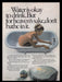 Lanvin Arpege Bath Crystals 1970s Print Advertisement Ad 1970 Naked Woman Bath Fetch the Paper!