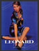 Leonards 1990s Print Advertisement 1995 Paris Clothing Dresses Legs Fetch the Paper!