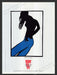 Levi's Jeans "Woman Dressing" Illustration 1990s Print Advertisement Ad 1992 Fetch the Paper!