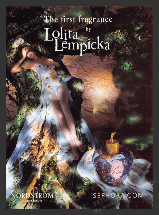 2003 Lolita Lempicka Fragrance Forrest Print Advertisement Ad