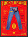 1998 Lucky Brand Jeans Always Wear the Clover Print Advertisement Ad