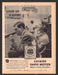 1956 Lucky Strike Cigarettes Couple Baseball Game Print Advertisement Ad