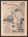 1956 Lucky Strike Cigarettes Poolside Couple Print Advertisement Ad