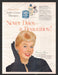 1956 Lustre-Creme Shampoo Doris Day Print Advertisement Ad