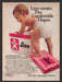 1981 Luvs Disposable Diapers Baby's Comfort Climbing Print Advertisement Ad