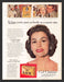 1956 Lux Soap Cyd Charisse Actress Color Print Advertisement Ad
