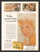1956 Lux Soap Doris Day Print Advertisement Ad