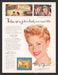 1956 Lux Soap with Mitzi Gaynor Print Advertisement Ad