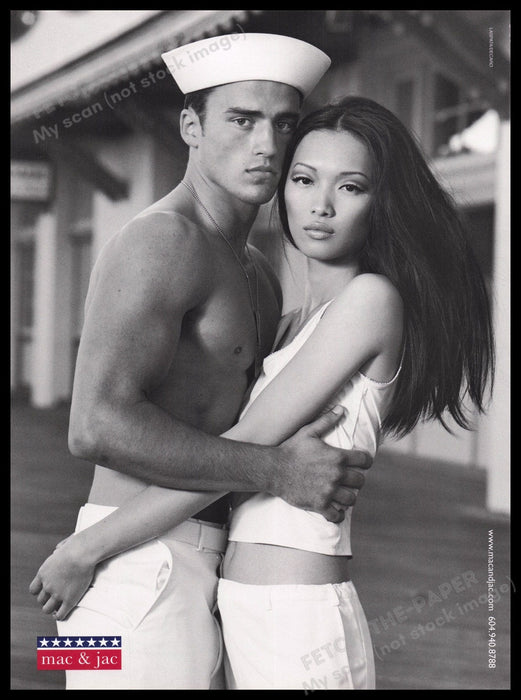 Mac & Jac 2000s Print Advertisement Ad 2000 Fetch the Paper!