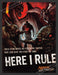 2008 Print Advertisement Magic the Gathering "Here I Rule" Video Game Ad.