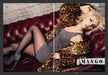 Mango 2000s Print Advertisement (2 pages) 2009 Scarlett Johansson Legs Actor Fetch the Paper!
