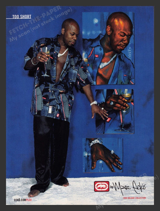 2000 Marc Ecko Too Short Rapper Print Advertisement Ad