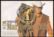 Marlboro Cigarettes 1980s Print Advertisement (2 pages) 1989 Cowboy Rope Fetch the Paper!
