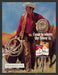 1983 Marlboro Cigarettes Cowboy Bedroll Saddle Print Advertisement Ad