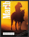 1999 Print Advertisement Marlboro Cigarettes Cowboy Sunset Silhouette Ad **.