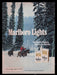 Marlboro Lights Cigarettes 1980s Print Advertisement Ad 1982 Snow Cowboy Horses Fetch the Paper!
