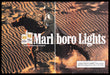 Marlboro Lights Cigarettes 1990s Print Advertisement (2 pages) 1991 Sand Dunes Fetch the Paper!