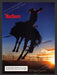 2000 Marlboro Man Cowboy Bronco at Sunset Cigarettes Print Advertisement Ad