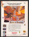 1991 Print Advertisement Master of Monsters Video Game Ad.