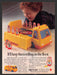 1989 Mattel See 'n Say School Bus Print Advertisement Ad