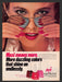 1984 Max Factor Maxi Sexy Girl Aviator Sunglasses Nails Print Advertisement Ad