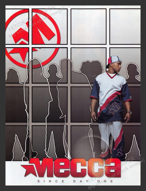 2004 Mecca Clothing "Since Day One" Print Advertisement Ad