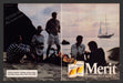 1986 Merit Filter Cigarettes Beach Party Sailboat Print Advertisement (2 Pages)