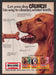 1982 Milk Bone Dog Treats Crunch Biscuits Print Advertisement Ad