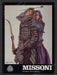 Missoni Clothing Antonio Illustration Archer 1980s Print Advertisement 1983 Fetch the Paper!