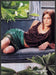 Miu Miu Clothing 1990s Print Advertisement Ad 1999 Tropical Model Couch Legs Fetch the Paper!