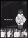 Movado Watches Pete Sampras 2000s Print Advertisement Ad 2002 Fetch the Paper!