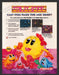 1993 Print Advertisement Ms. Pac-Man Video Game Ad.