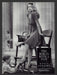 Nancy Johnson 1990s Print Advertisement Shoe Shiner Legs Dress Shoes Hosiery Fetch the Paper!