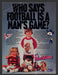 NFL 1980s Print Advertisement Ad 1983 Huddles Kids Stuffed Animals Teams Fetch the Paper!