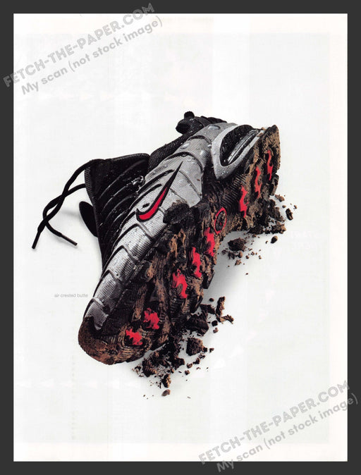 2001 Nike Shoes Air Crested Butte Print Advertisement Ad.